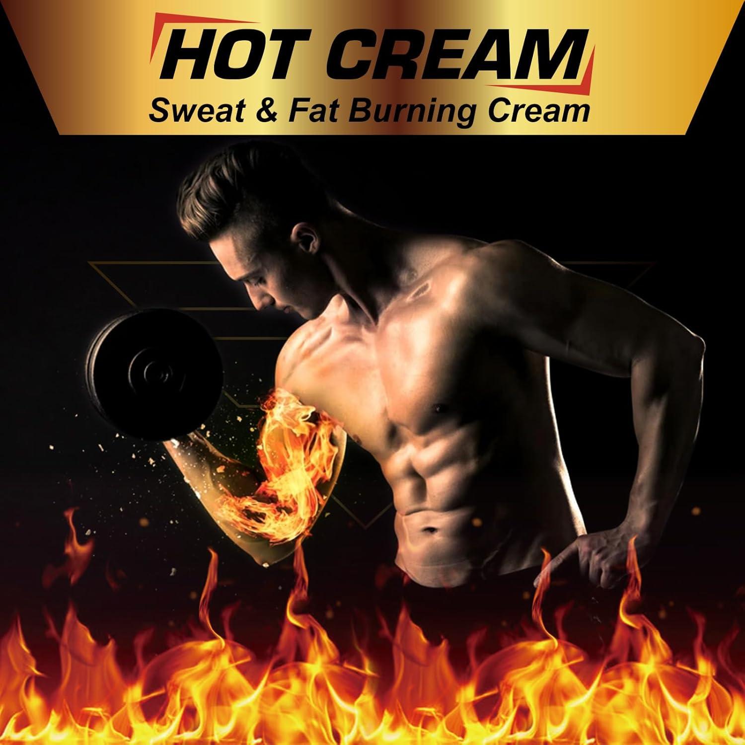 Crema Calorífica Reductora para Abdomen y Celulitis - 2 Pzas