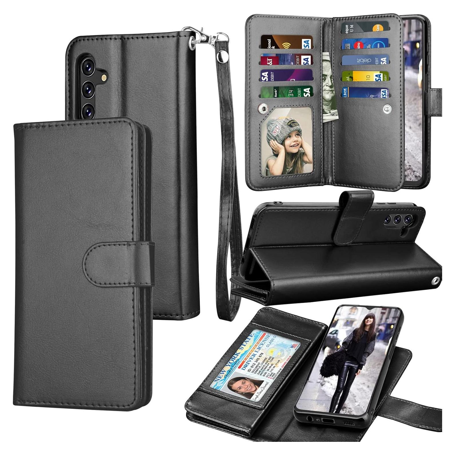 Funda Tekcoo para Galaxy A13 5G, Cartera PU, 11 Tarjetas