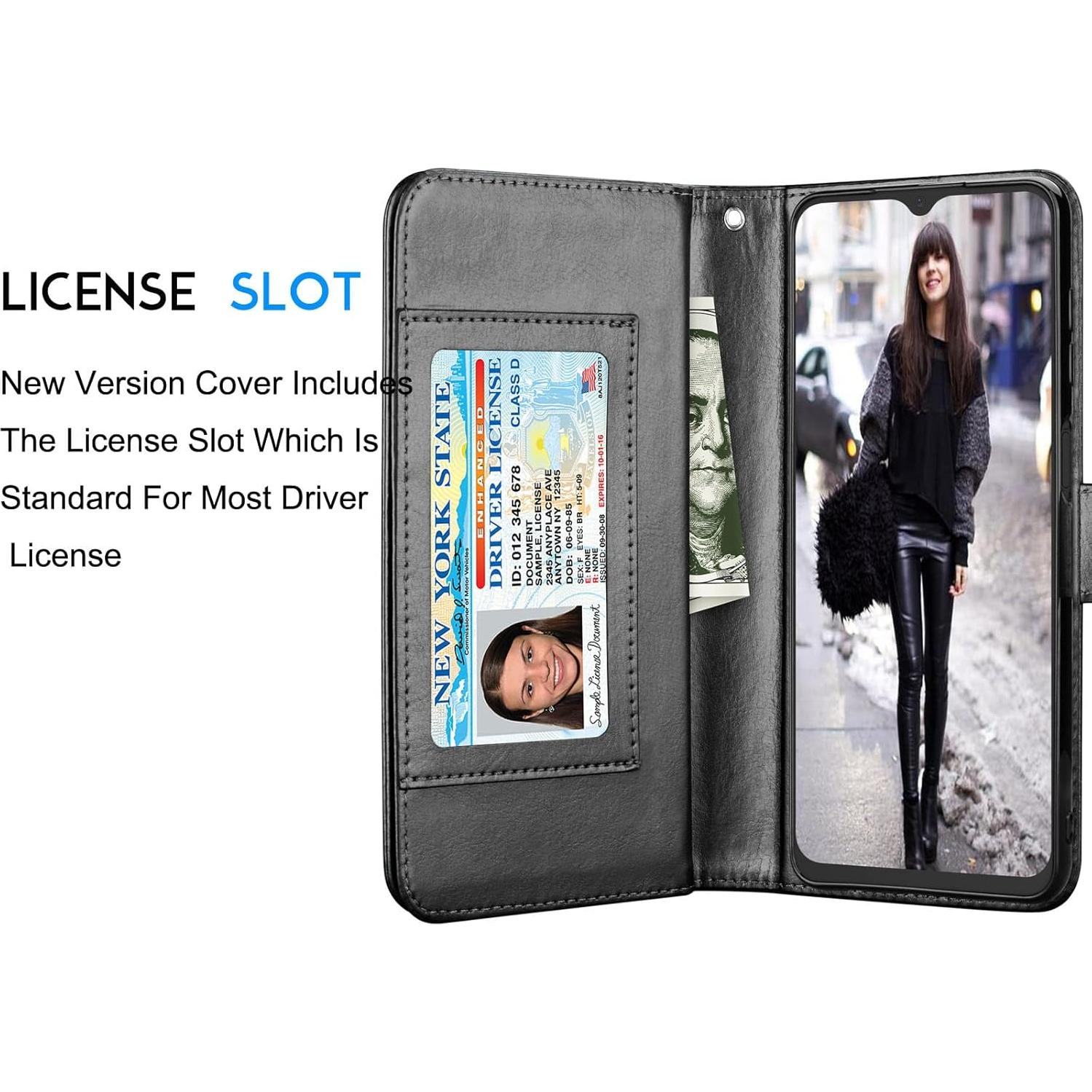 Funda Tekcoo para Galaxy A13 5G, Cartera PU, 11 Tarjetas