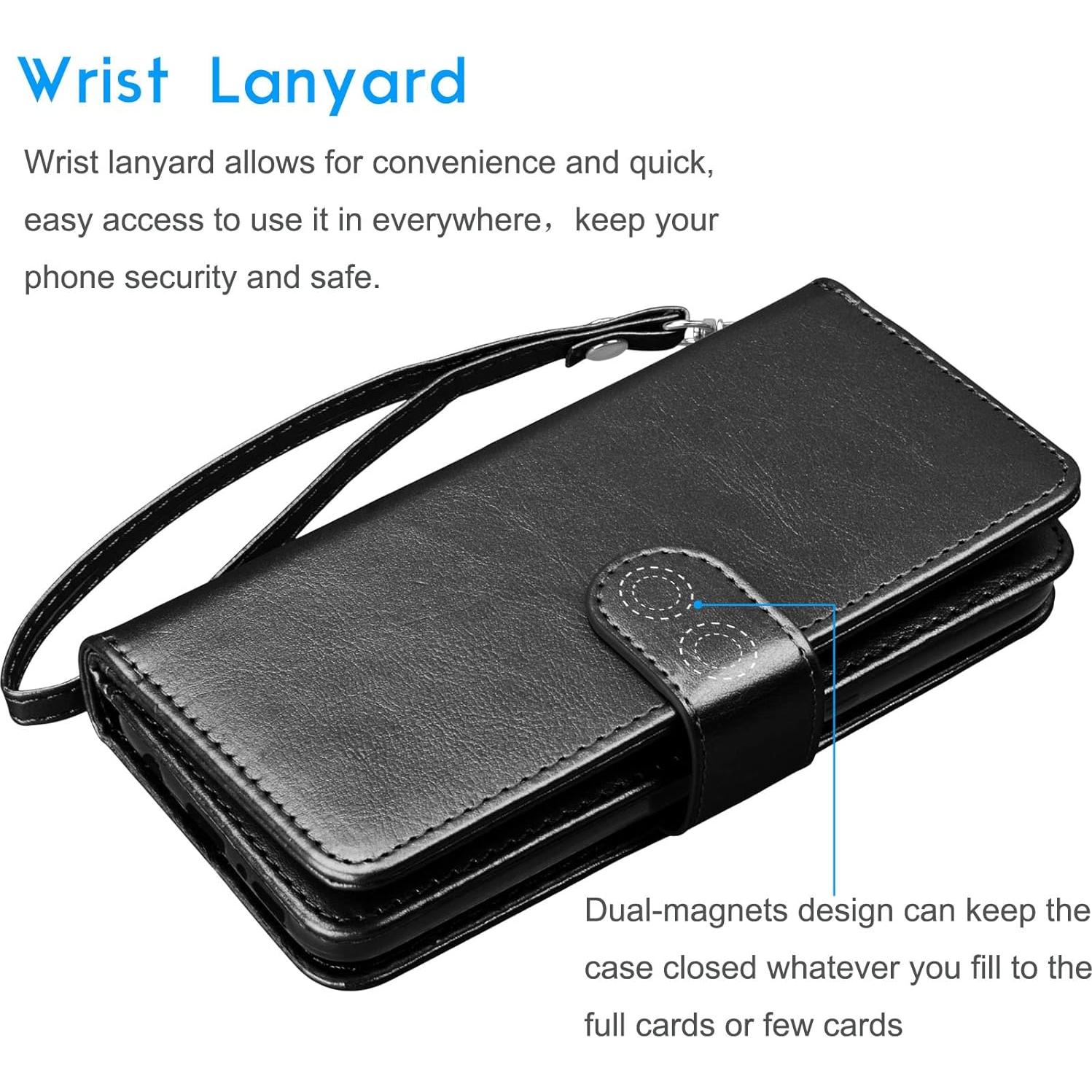 Funda Tekcoo para Galaxy A13 5G, Cartera PU, 11 Tarjetas