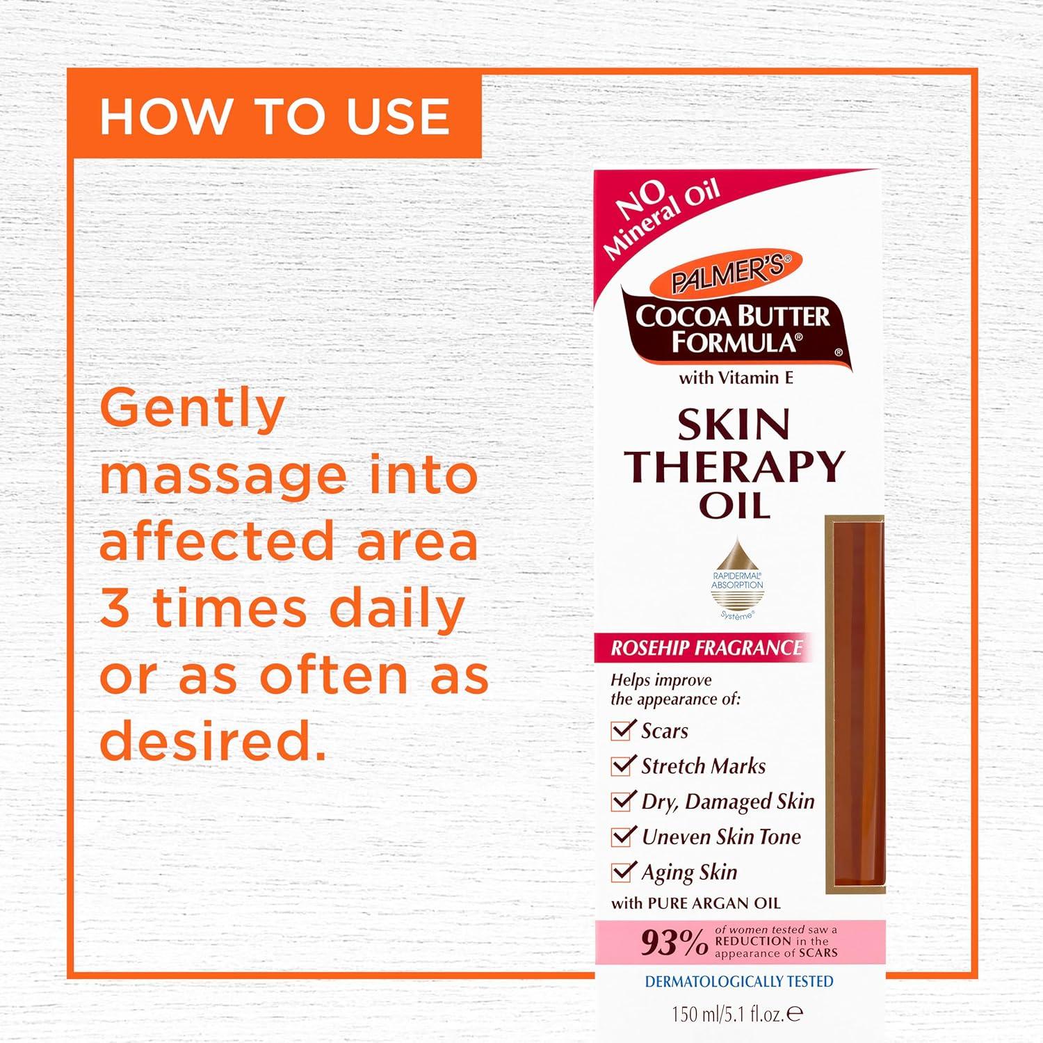 Aceite Corporal Palmer's 151.69 ml Rosa Mosqueta Hidratante