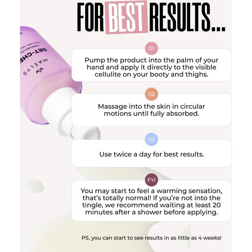 Aceite Anticelulitis Maelys Cosmetics 56.7g Manteca Karité