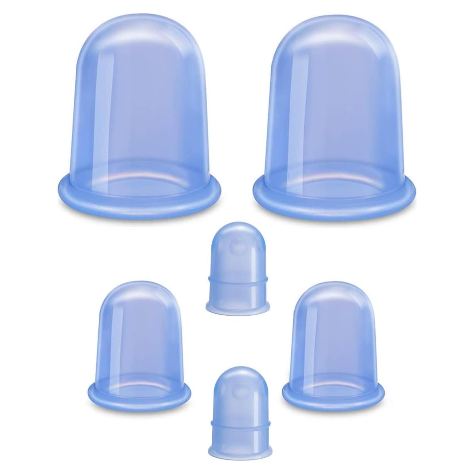 Kit de Ventosas de Silicona Shkiby - 6 Piezas Anticelulitis