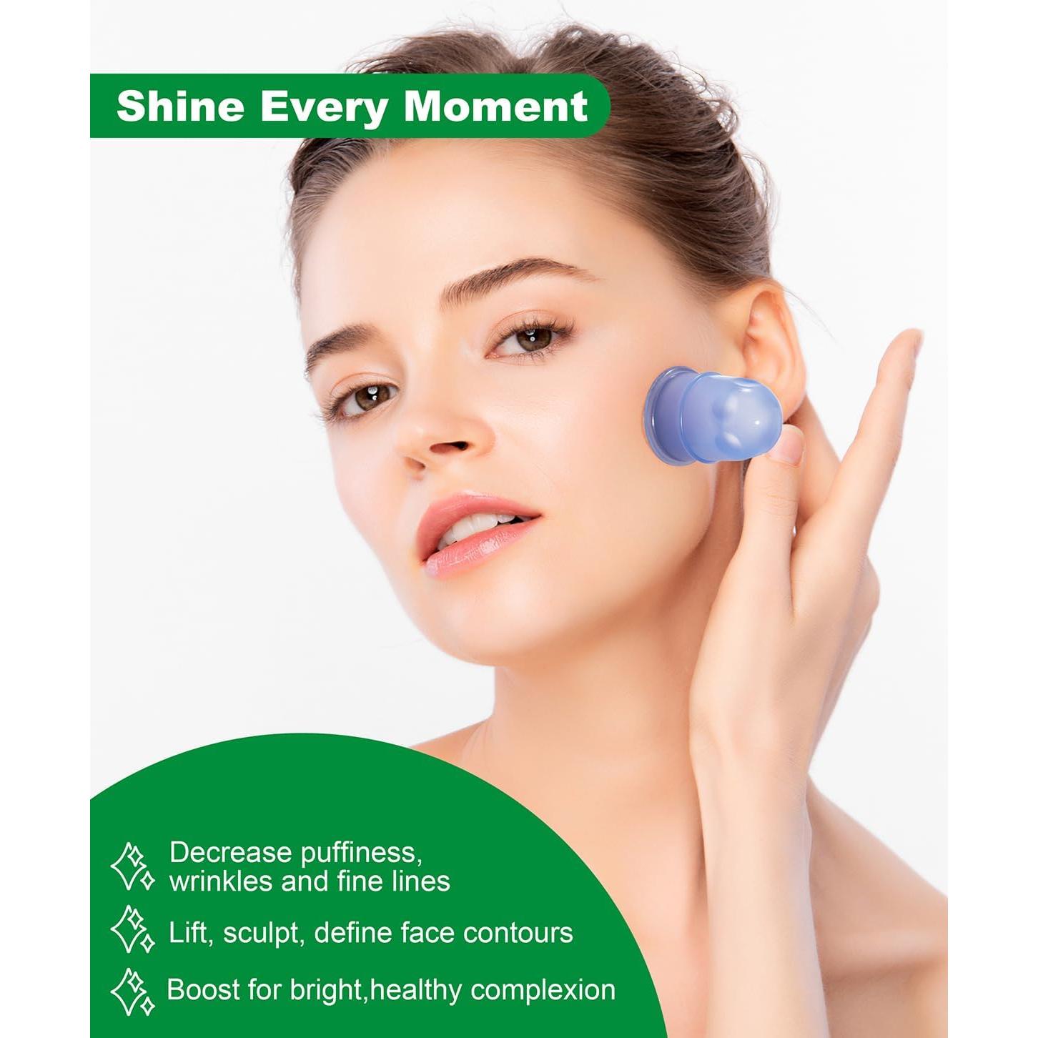 Kit de Ventosas de Silicona Shkiby - 6 Piezas Anticelulitis