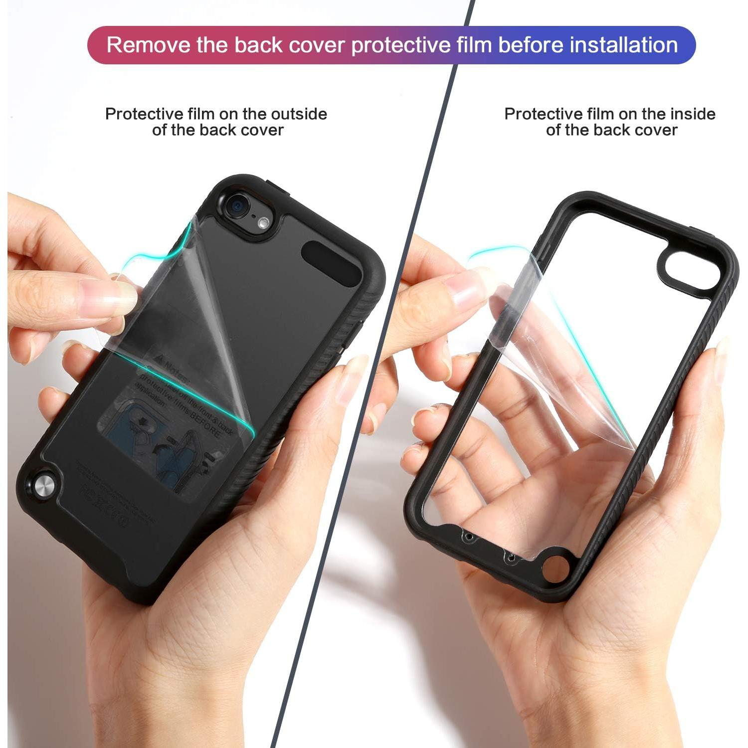 Funda IDweel para iPhone SE 2020/8/7 con Protector Pantalla