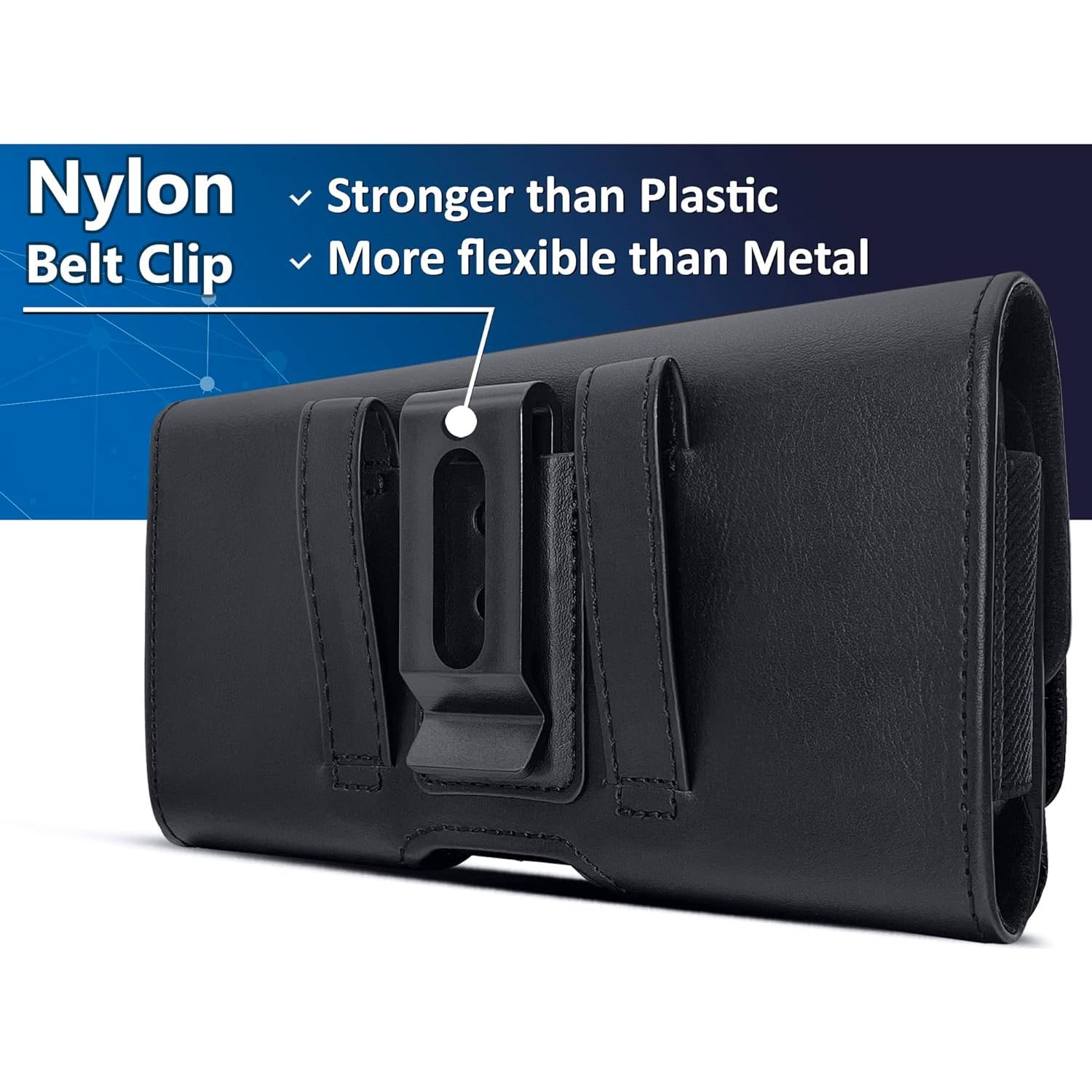 Funda DeBin para iPhone 16, 15, 14, 13, 12, 11 con Clip