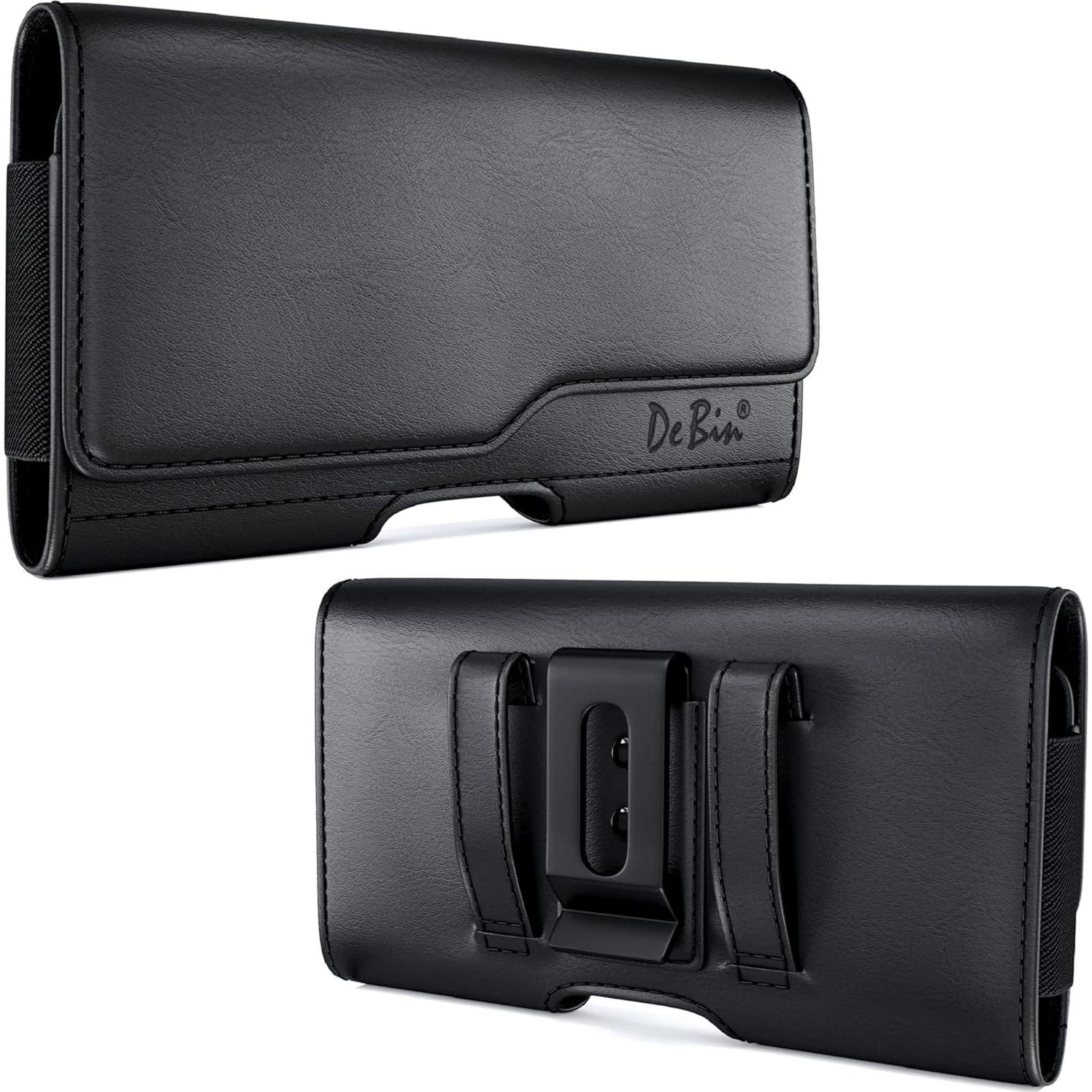 Funda DeBin para iPhone 16, 15, 14, 13, 12, 11 con Clip