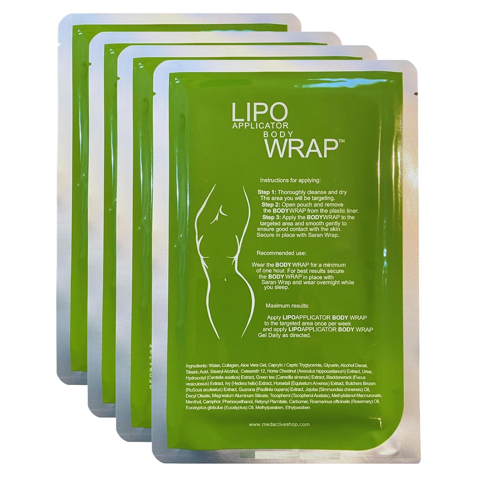 Envoltura Corporal MedactiveUSA 4 Piezas Anticelulitis