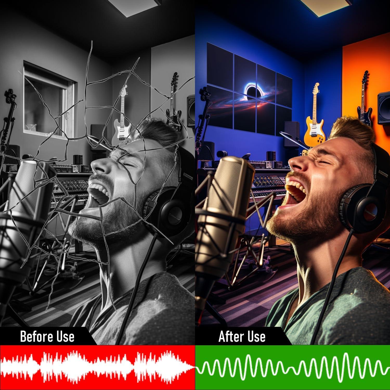 Paneles Acústicos FurnoFlexArt 121.92x81.28cm Aislamiento Sonoro