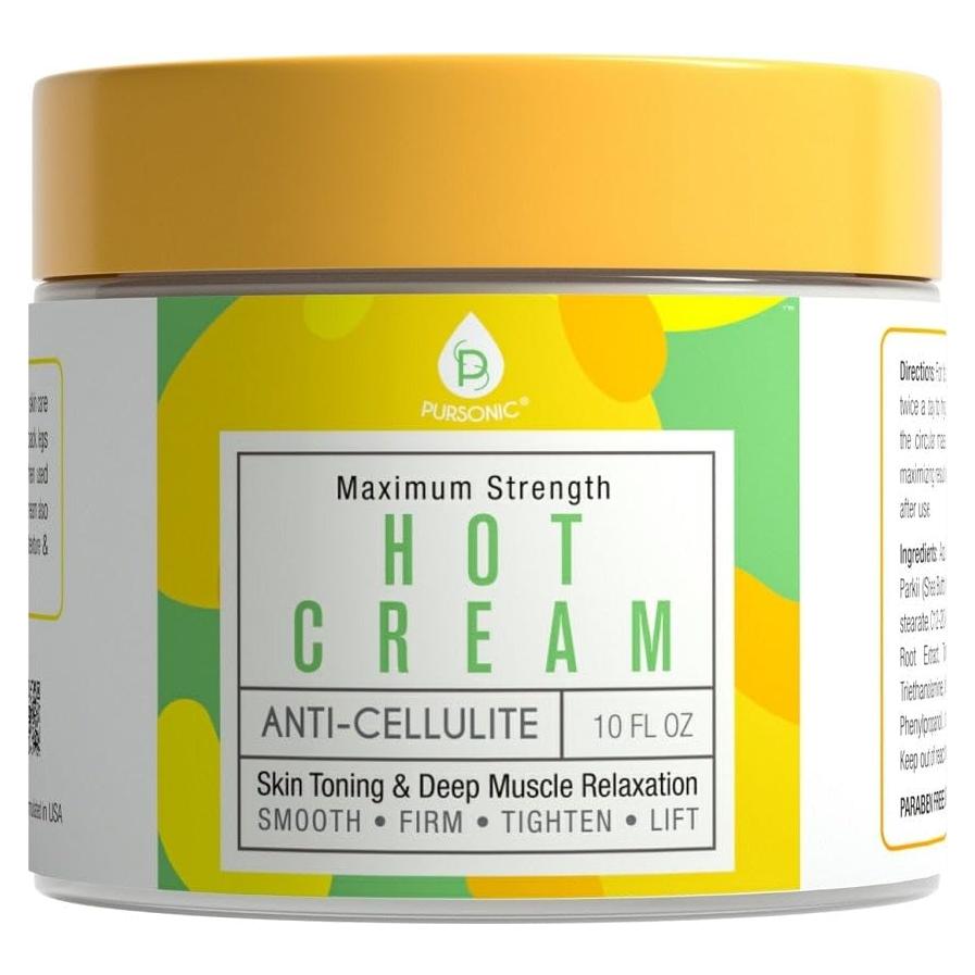 Crema Anticelulitis Pursonic 295ml - Hidratante Natural