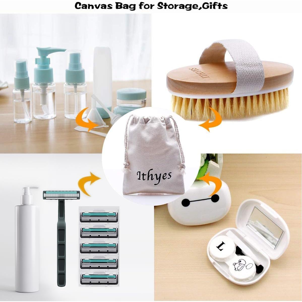 Cepillo Corporal Exfoliante Ithyes de Cerda Natural 16x11cm