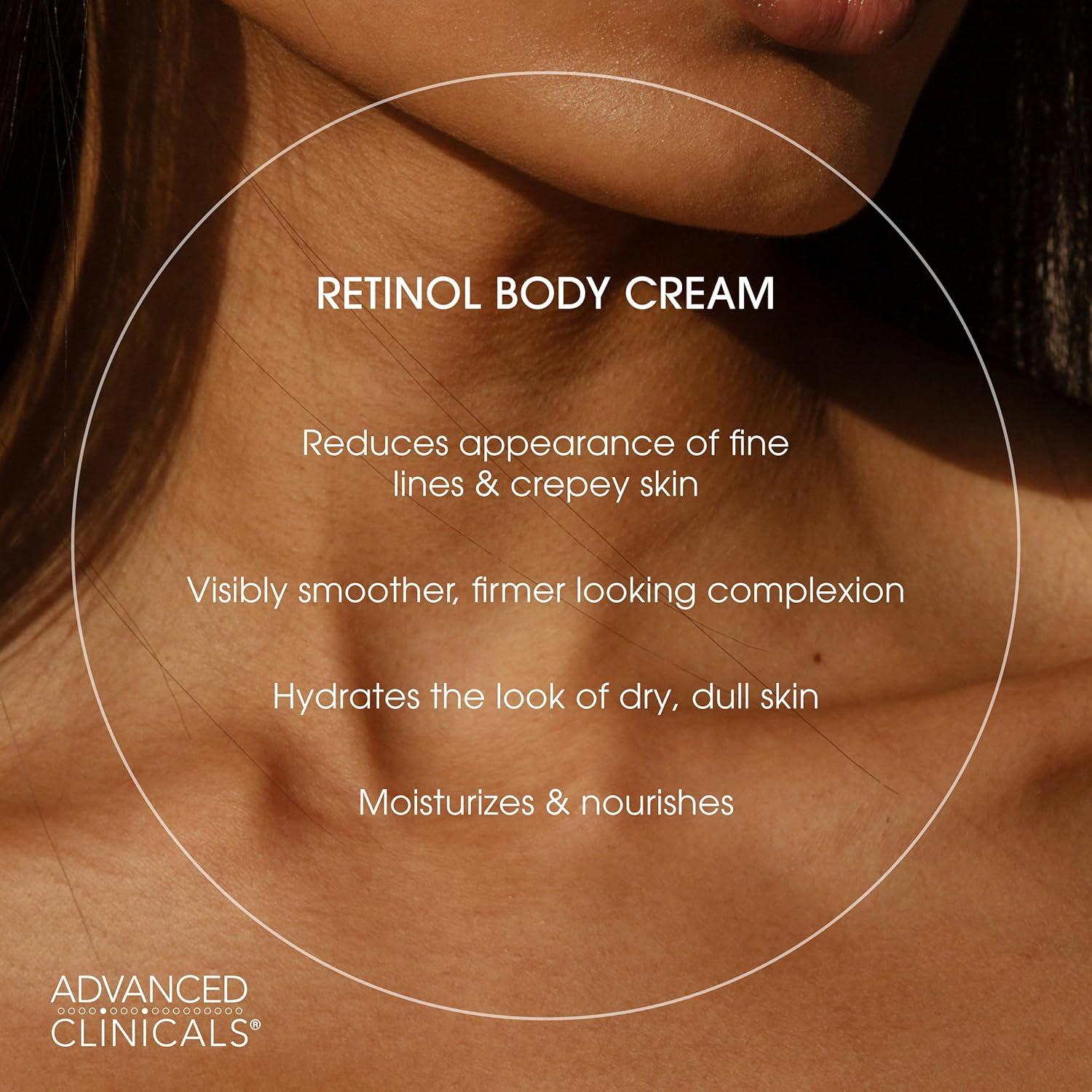 Crema de Retinol + Aceite de Colágeno Advanced Clinicals 2p