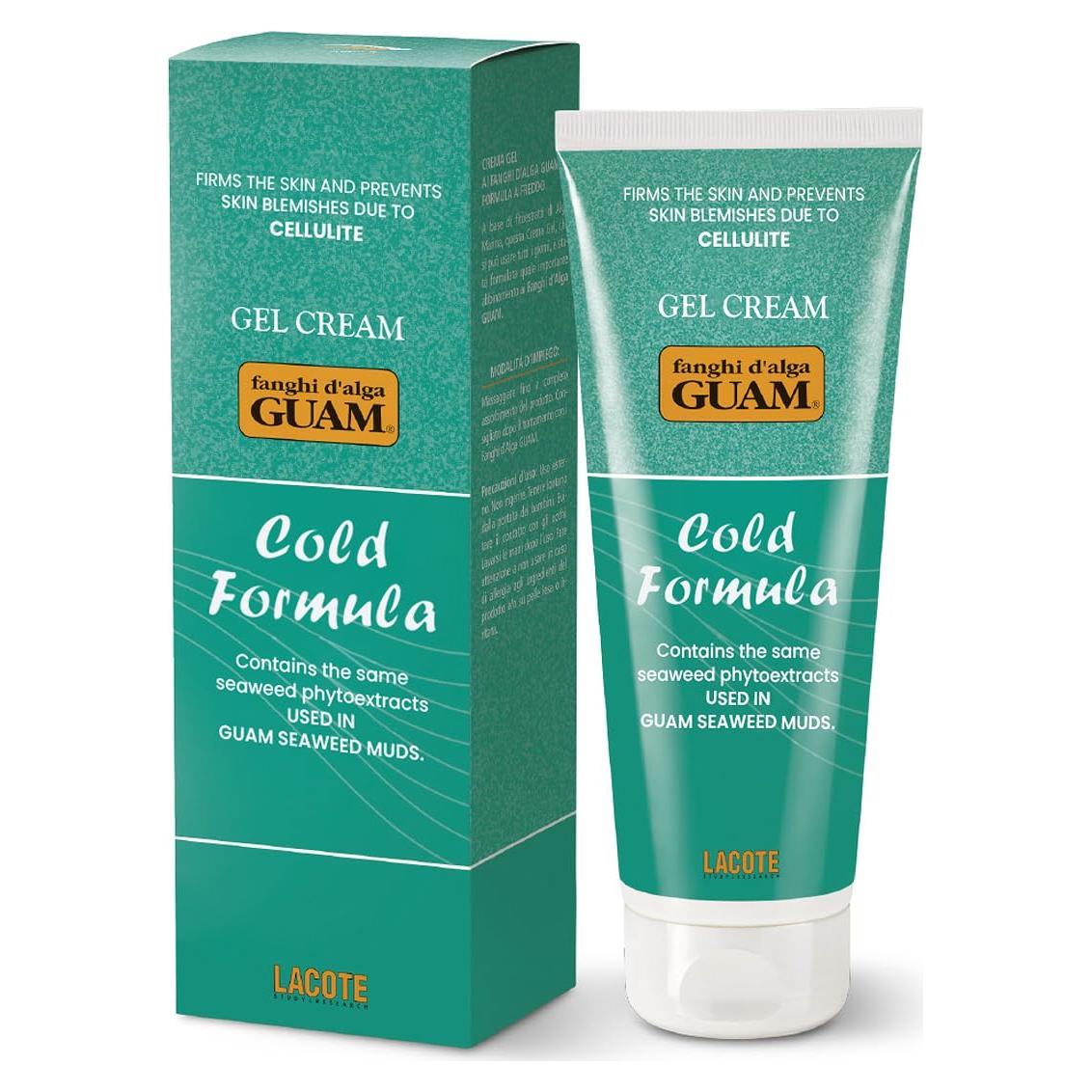 Crema Anticelulitis Guam Cooling 240ml con Mentol y Algas