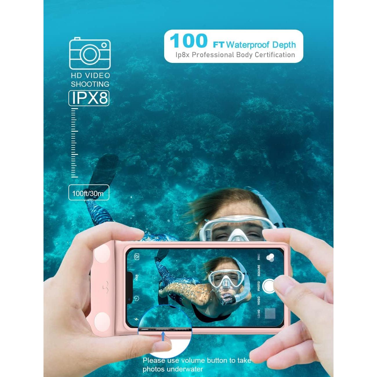 Wellhouse Funda Impermeable Gatito 3D para Smartphone 7"