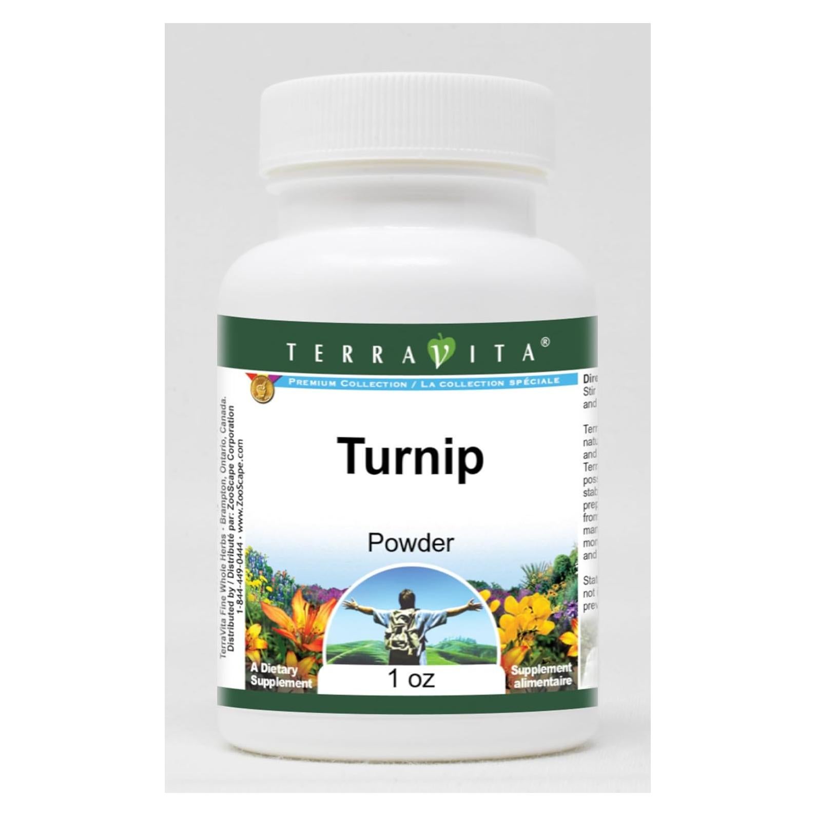 Polvo de Nabo TerraVita 28.35 g - Sin Rellenos