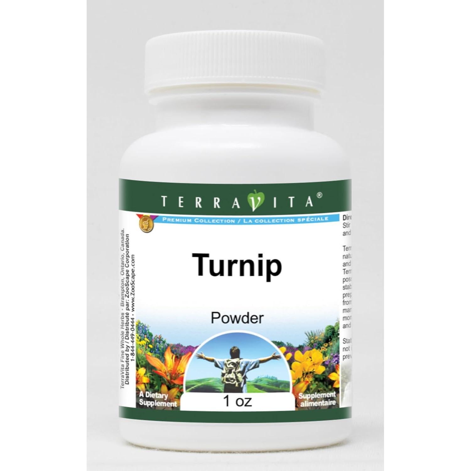 Polvo de Nabo TerraVita 28.35 g - Sin Rellenos