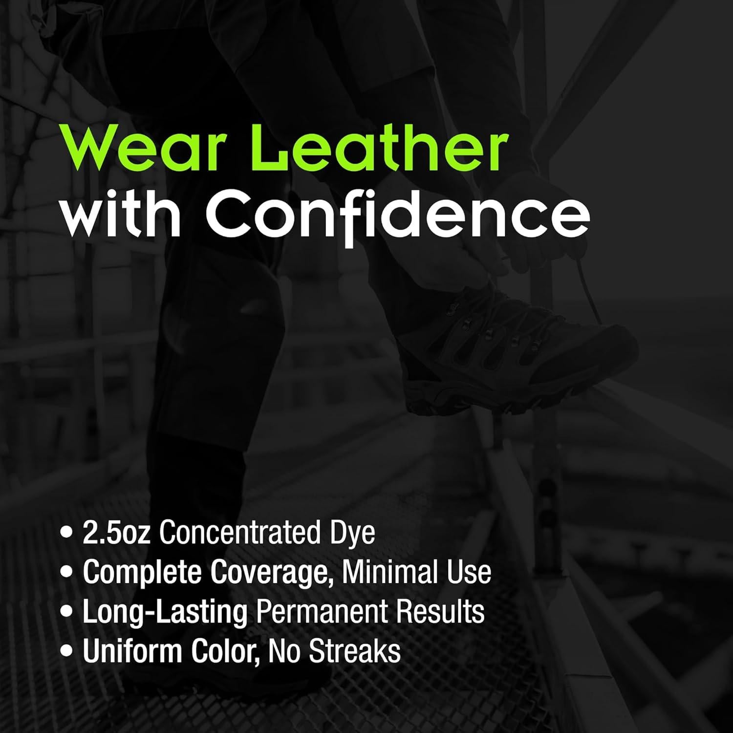 Tinte de Cuero Negro Griffin 70.87g - Repara Zapatos y Botas