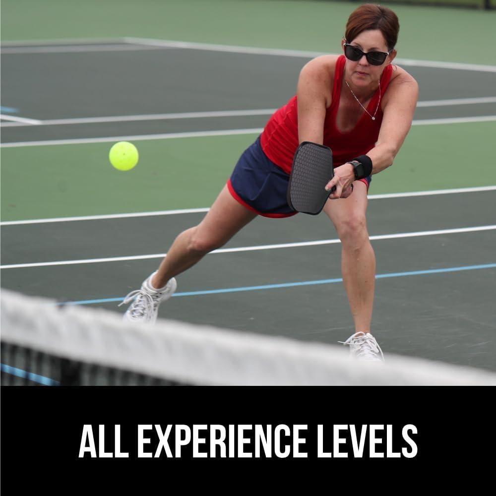 Conjunto de Pickleball GORILLA GRIP 2 Palas y 4 Pelotas