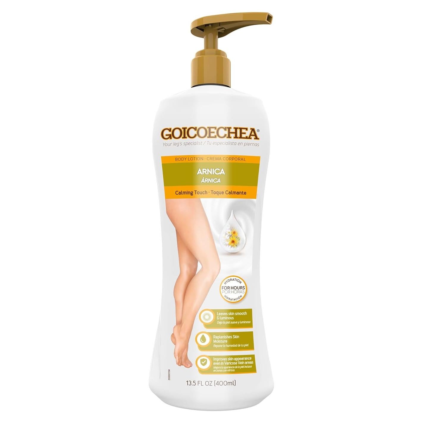 Loci&oacute;n Corporal Goicoechea 382.7 g para Venas Varicosas