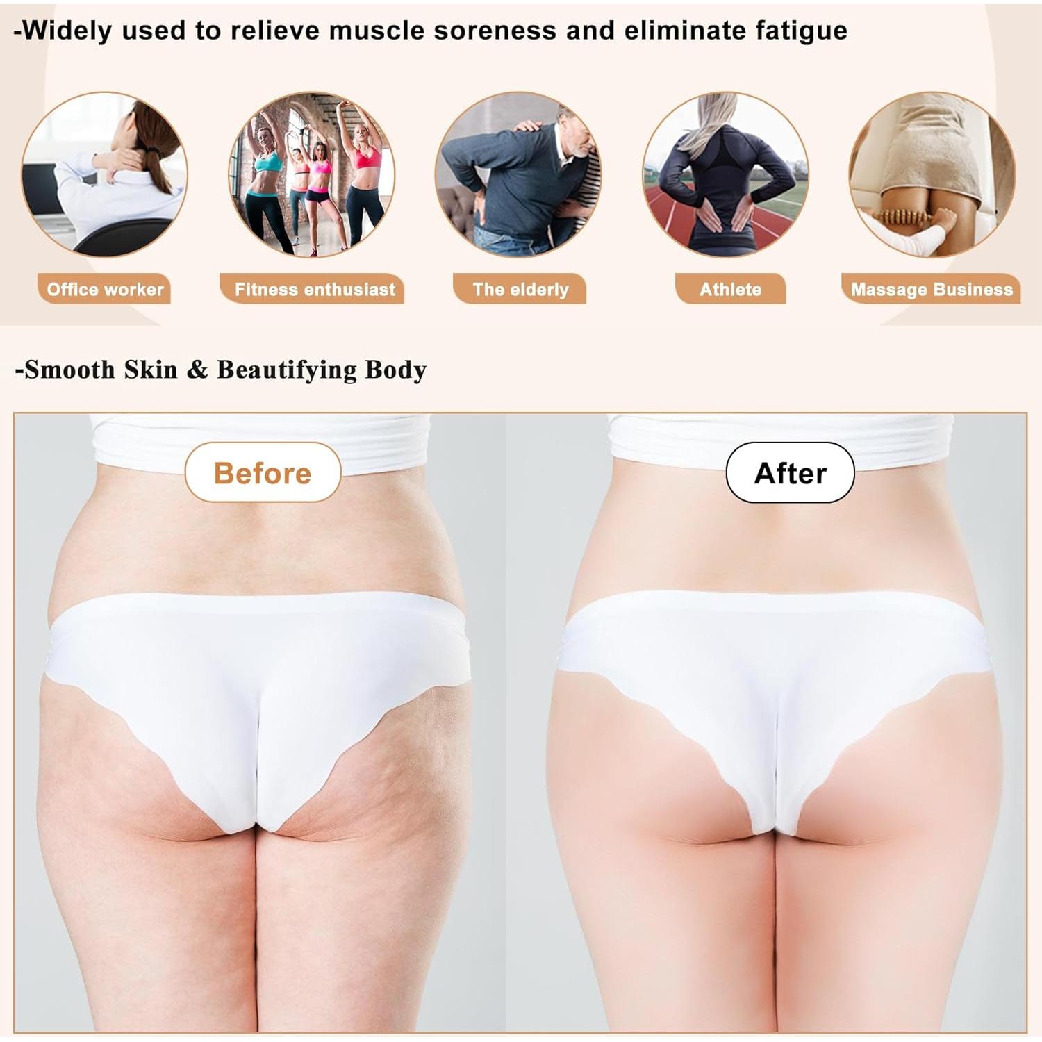 Kit 3 Herramientas de Masaje Dukucr para Drenaje Linfático