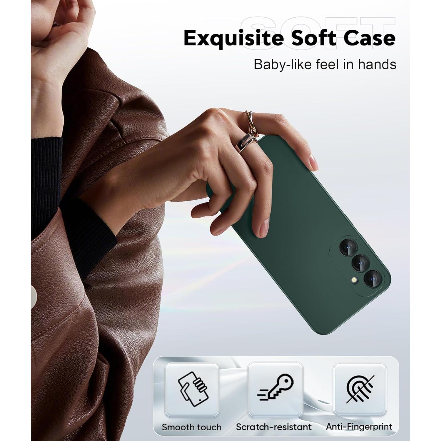 Funda LeYi para Samsung Galaxy S24 FE + 2 Protectores