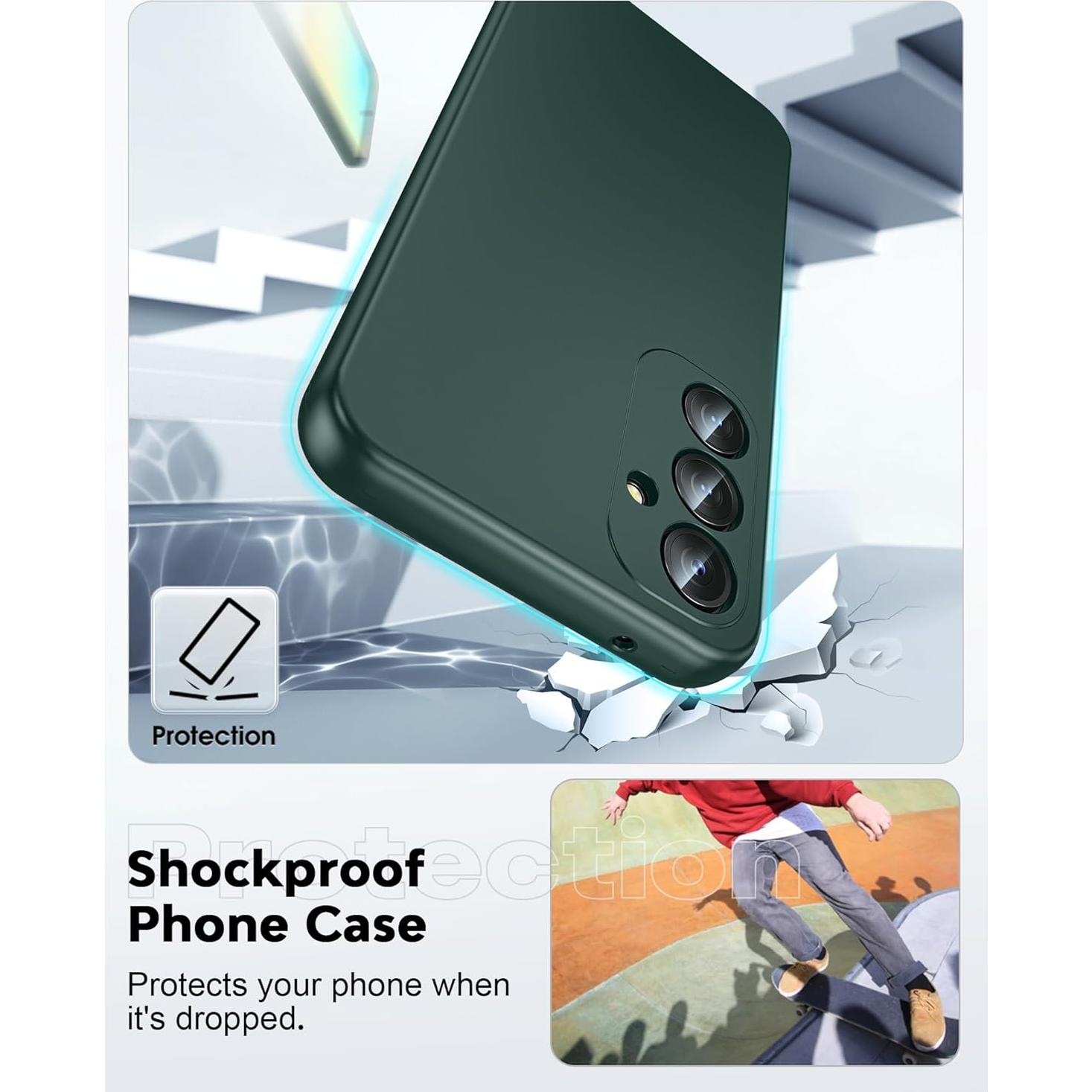 Funda LeYi para Samsung Galaxy S24 FE + 2 Protectores