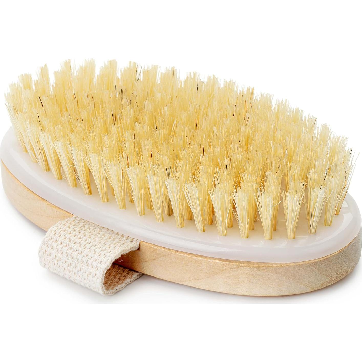 Cepillo Corporal Rosena Ovalado Exfoliante de Jabalí