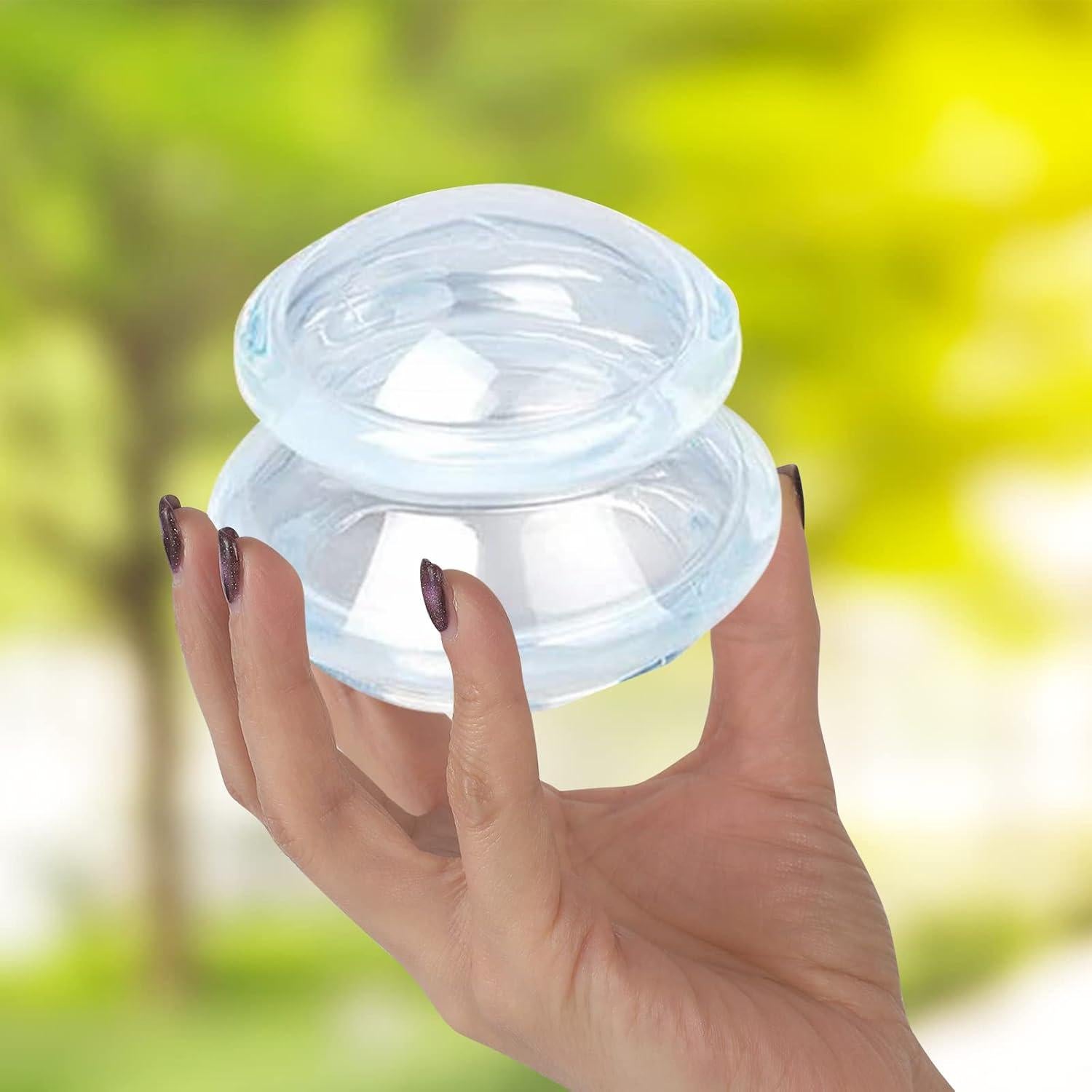 Juego de Ventosas de Silicona H-BDAY para Masaje y Celulitis