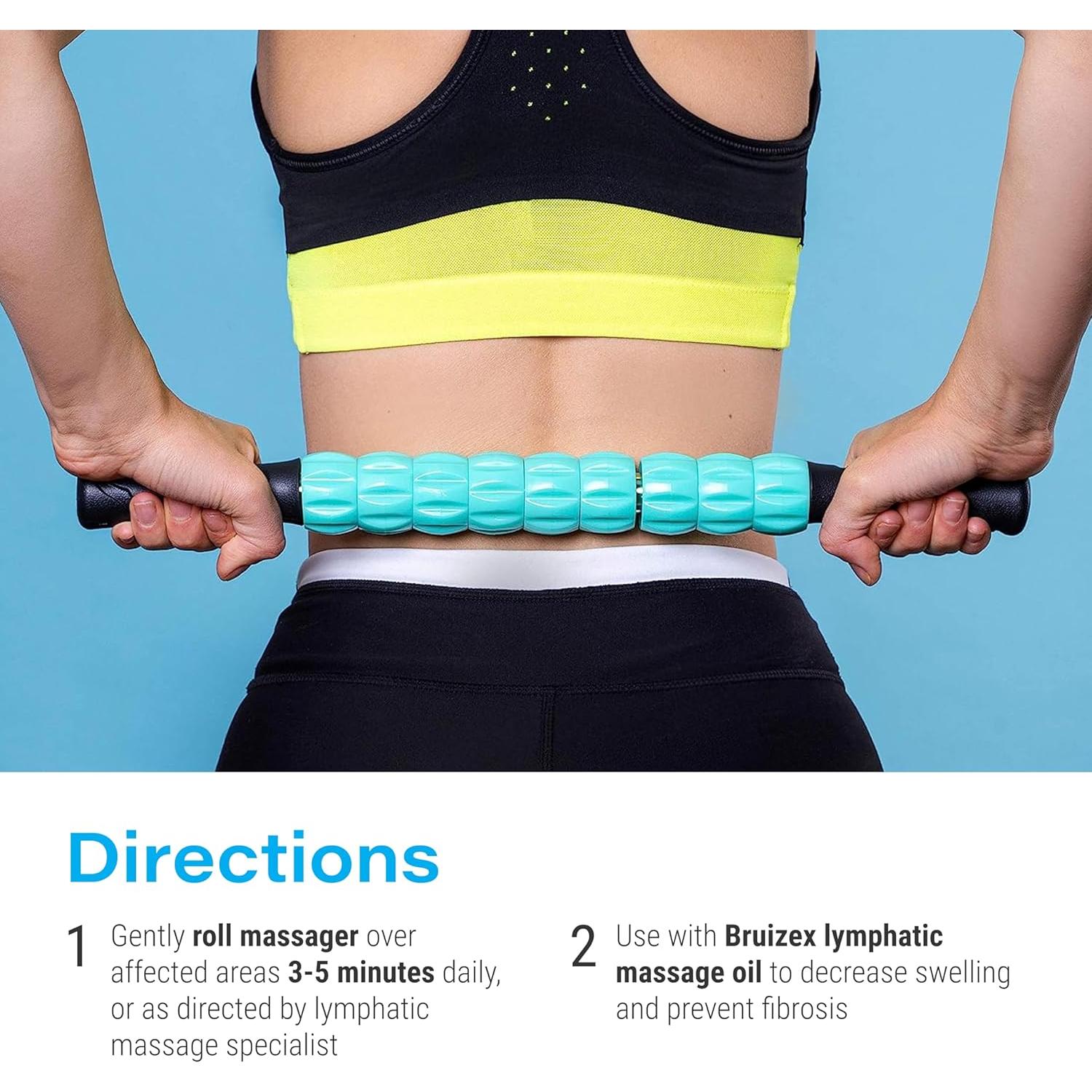 Rodillo de Masaje Bruizex para Drenaje Linfático 4,5x3,8 cm