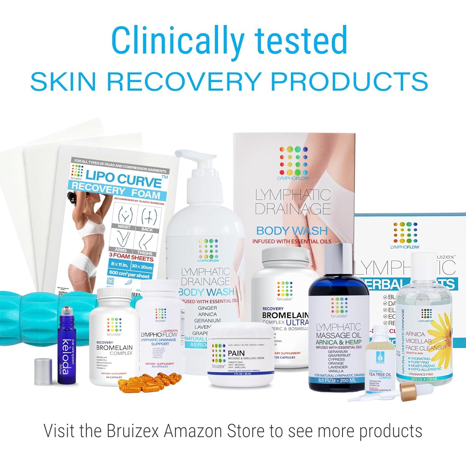 Rodillo de Masaje Bruizex para Drenaje Linfático 4,5x3,8 cm