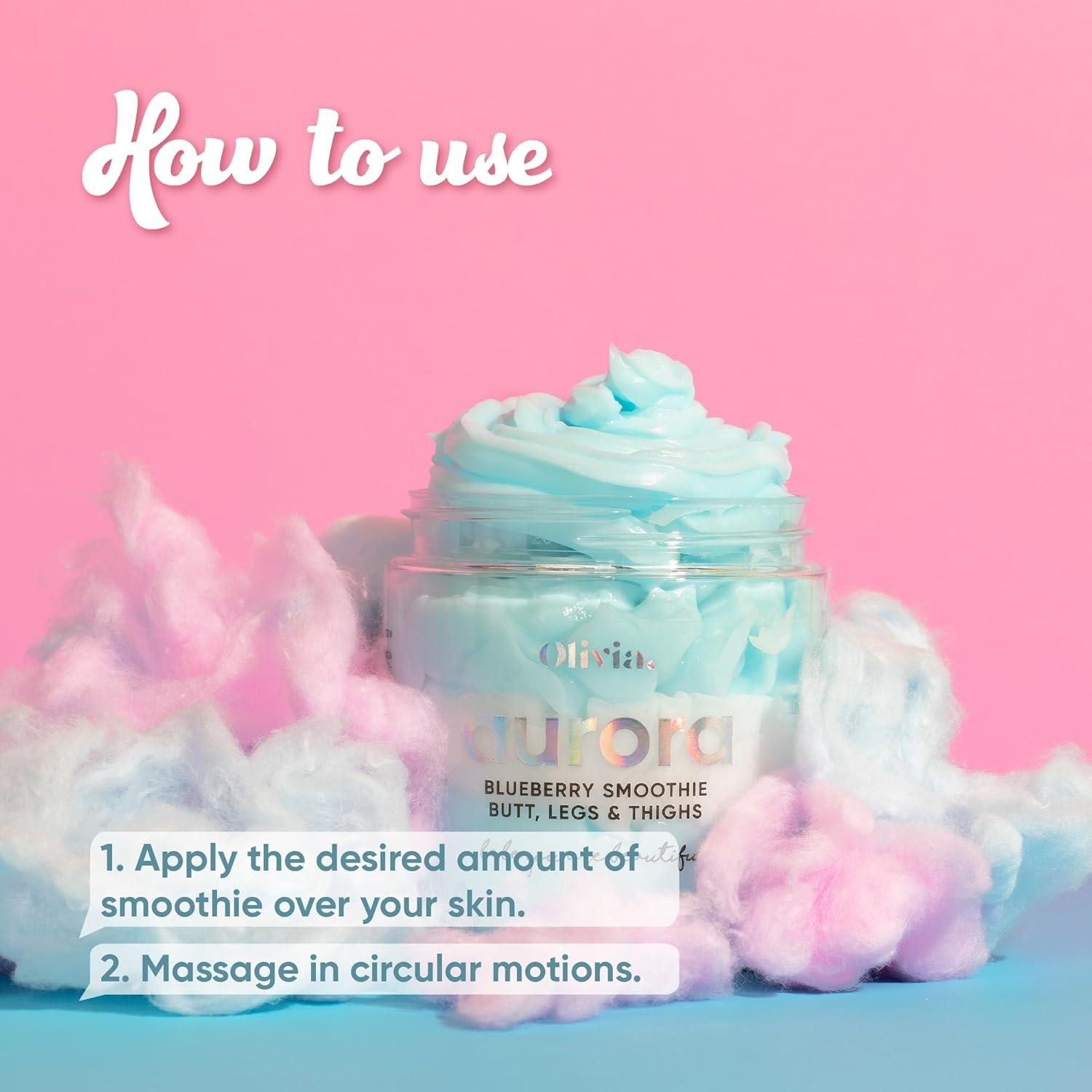 Crema Nutritiva Olivia Beauty para Glúteos y Muslos 240ml