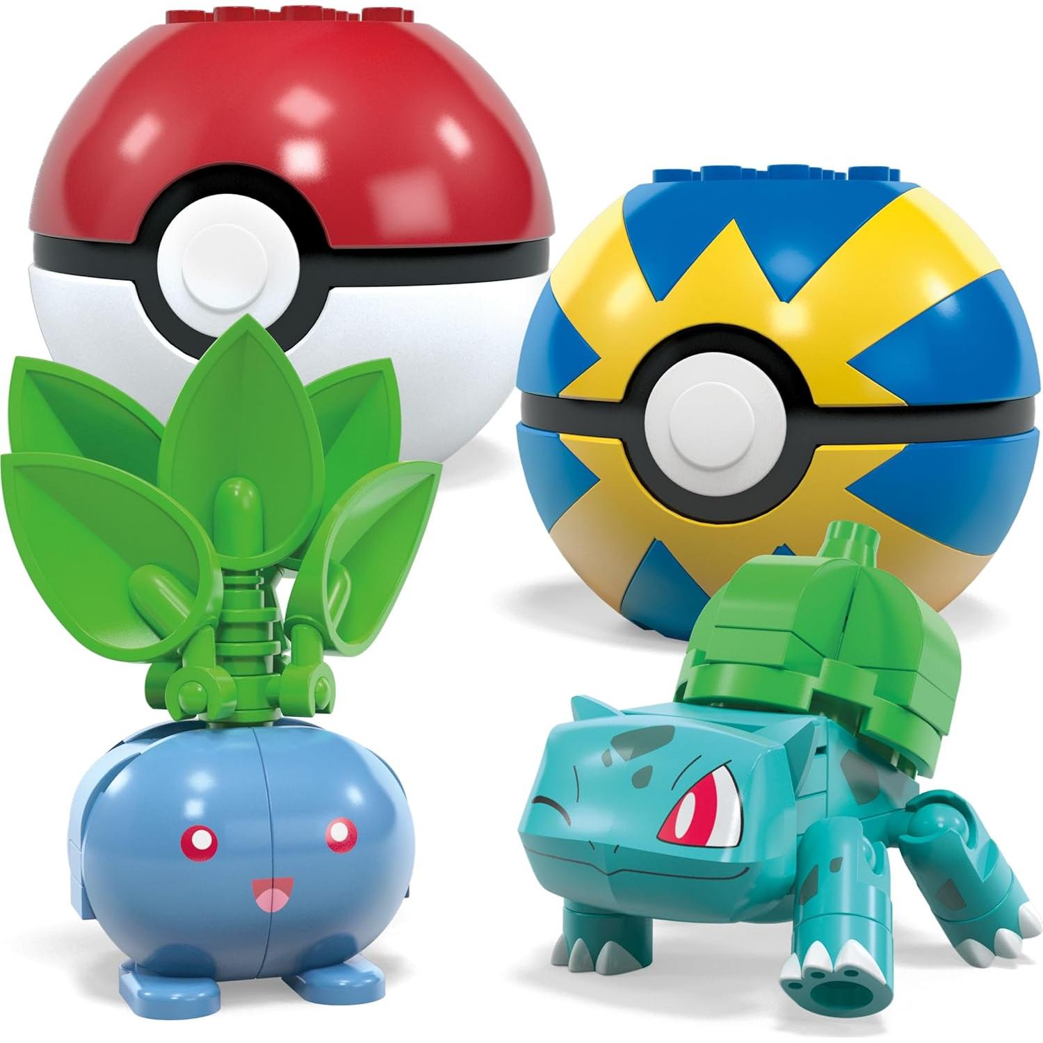 Set de Juguetes de Construcción MEGA Pokémon Tipo Planta 118 Piezas
