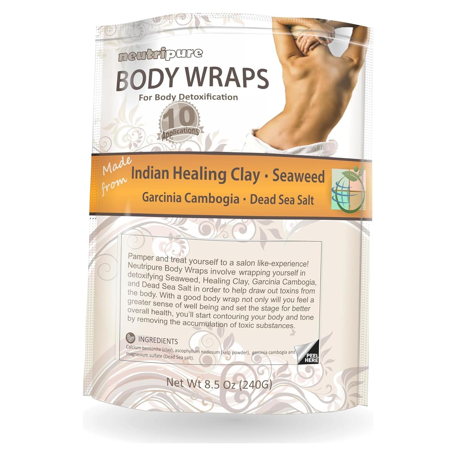 Neutripure Body Wrap DIY 20x10 cm Tratamiento Spa