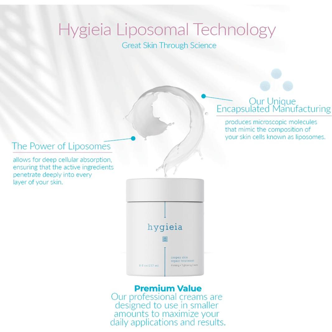 Crema Hidratante Hygieia 240ml para Piel Crepey