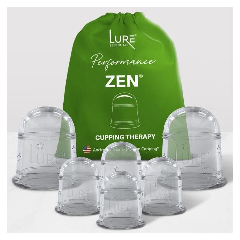 Juego de Ventosas de Silicona Lure ZEN 6 Piezas Masaje