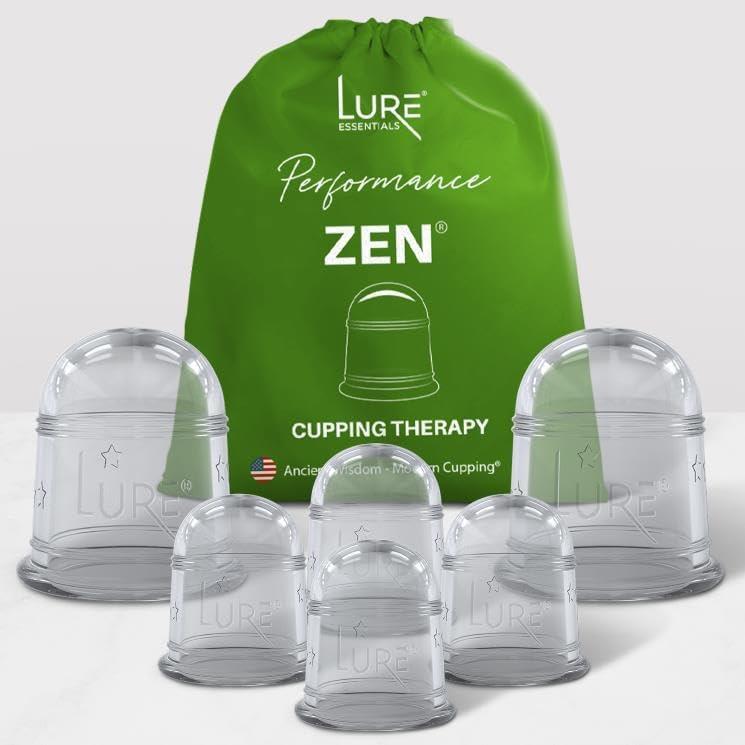 Juego de Ventosas de Silicona Lure ZEN 6 Piezas Masaje