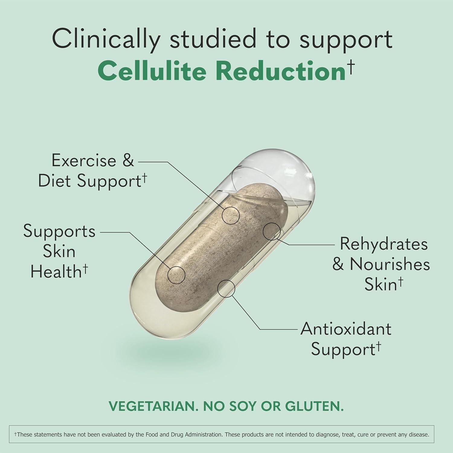 Cápsulas Jardín de la Vida Piel Suave 30 Unidades - Ácido Hialurónico, Vitaminas A y C