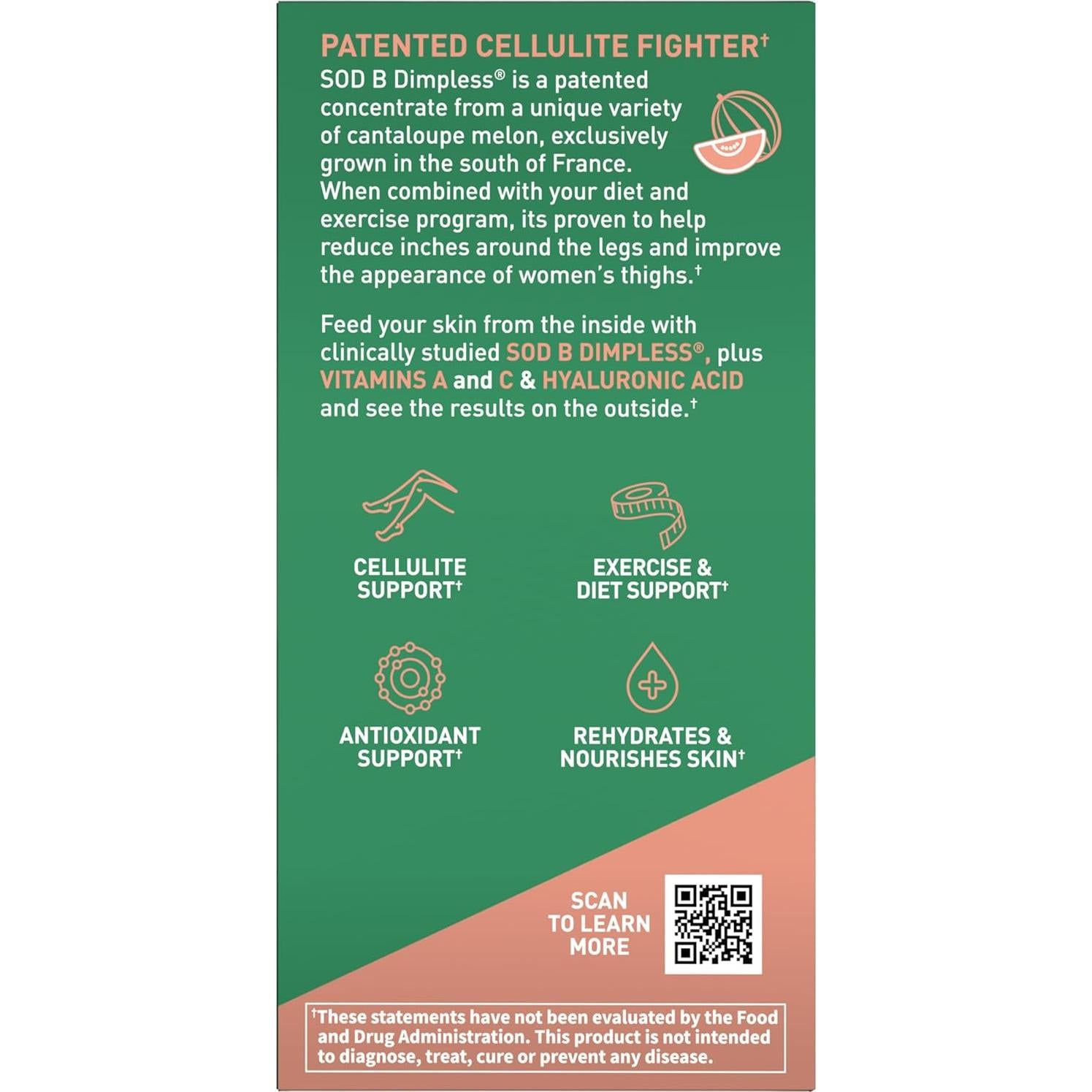 Cápsulas Jardín de la Vida Piel Suave 30 Unidades - Ácido Hialurónico, Vitaminas A y C