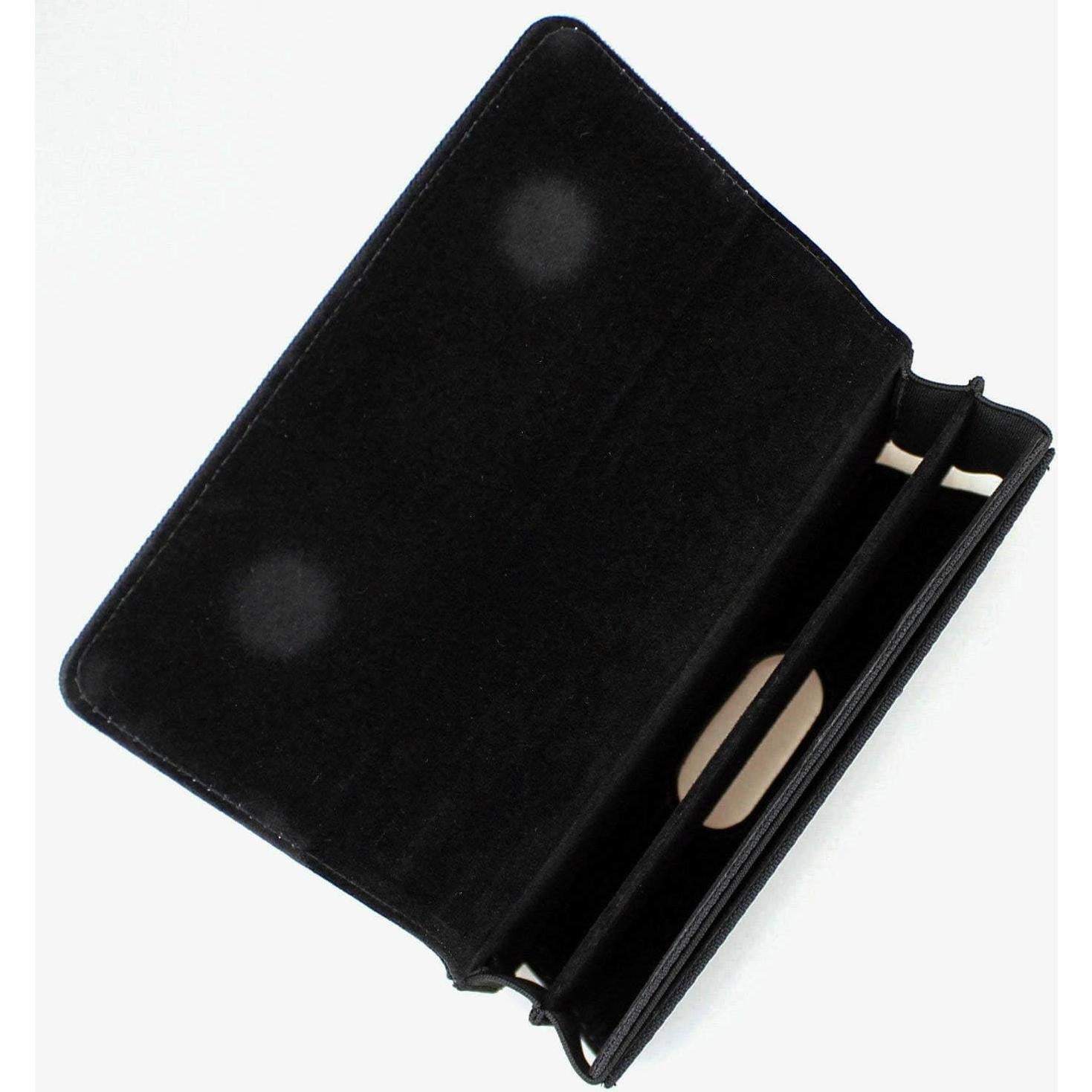 Funda de Cinturón Aubaddy para 2 Teléfonos - Negro