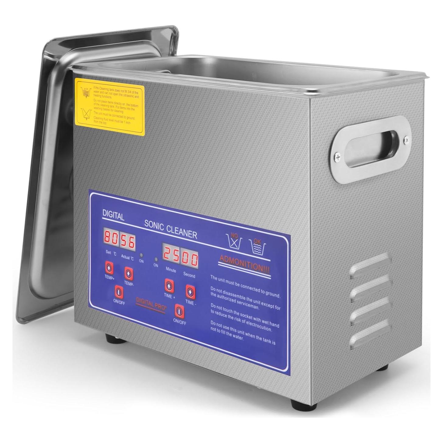 Limpiador Ultrasónico Profesional 3L LEIMO KPARTS Digital