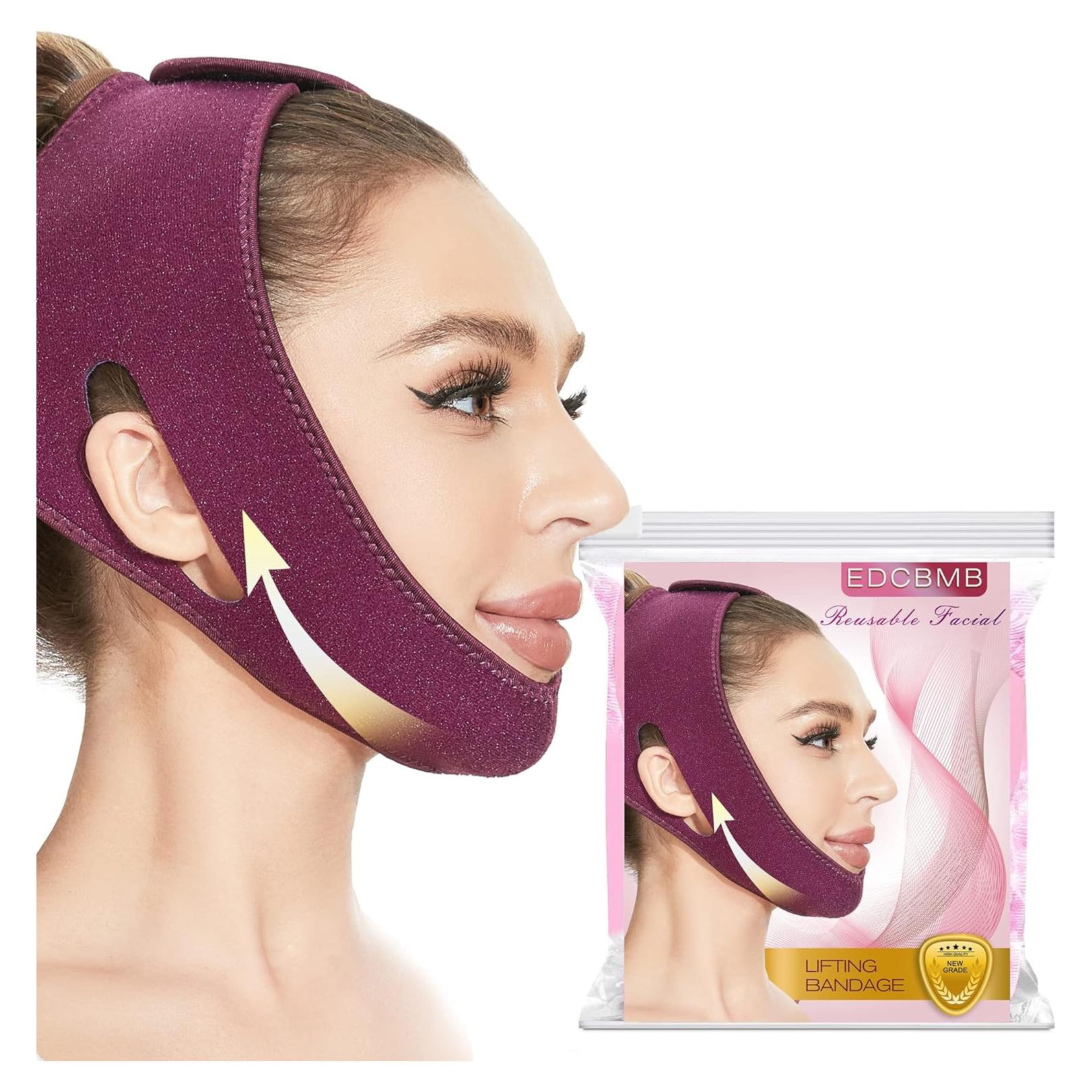 Máscara Facial V EDCBMB Reutilizable Antienvejecimiento