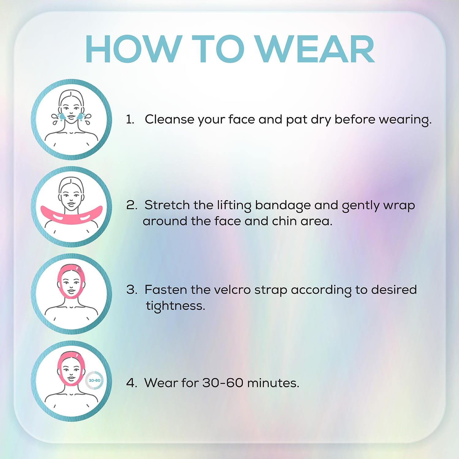 Correa de Levantamiento Facial Venus Visage para Mandíbula