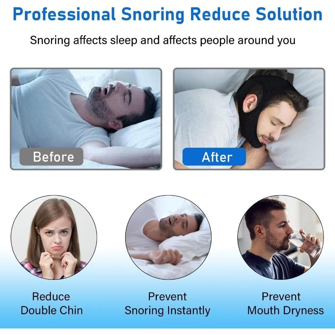 Correa Anti Ronquidos Forzacx - Transpirable y Cómoda