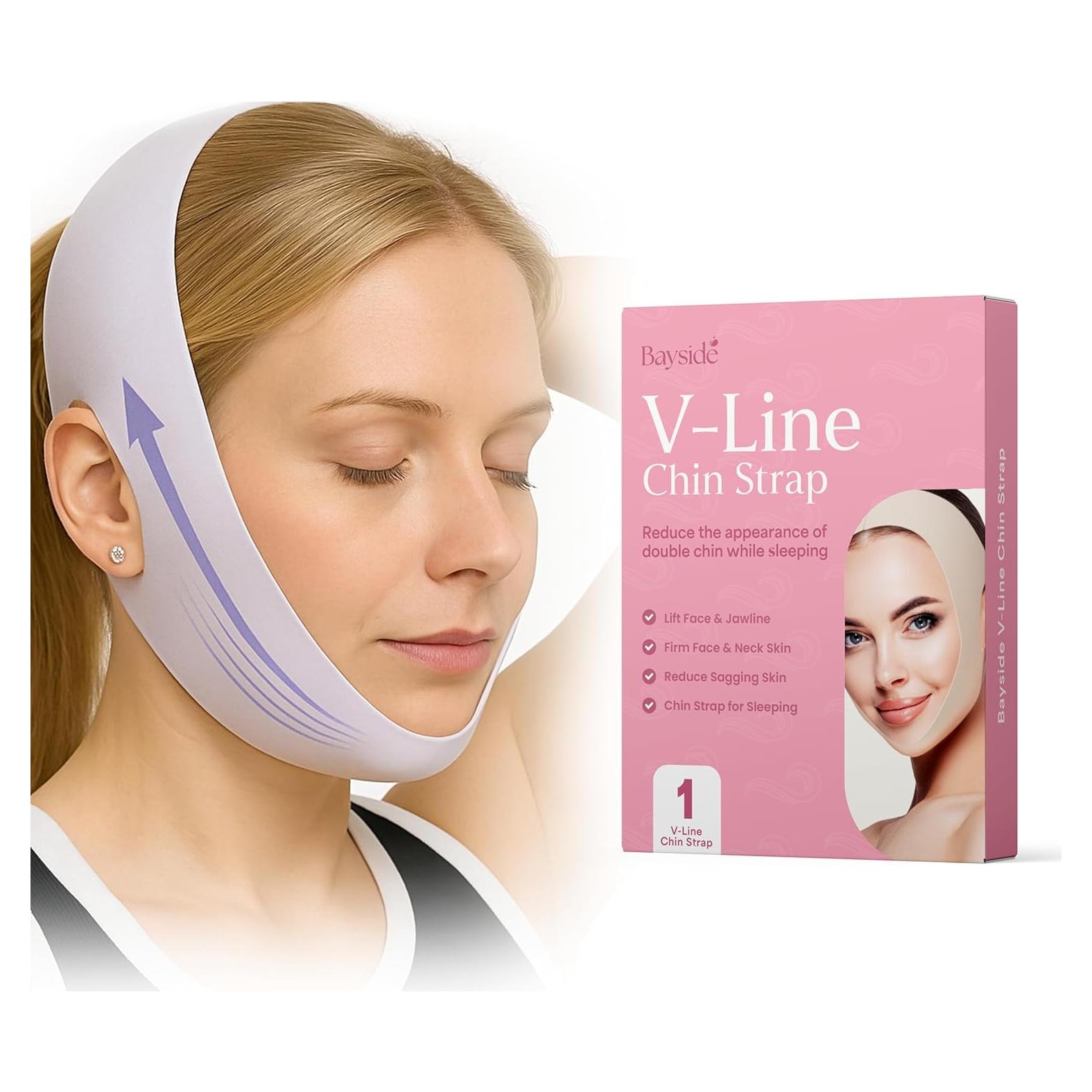 Máscara V de Elevación Facial Bayside para Doble Mentón