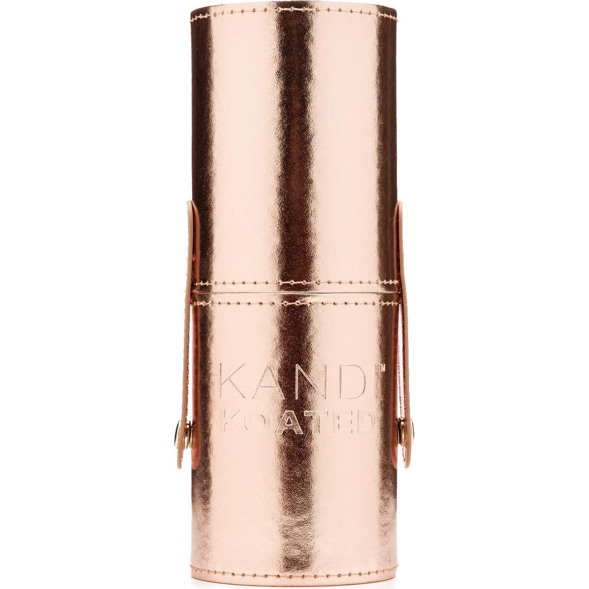 Juego de Brochas de Maquillaje Kandi Koated con Estuche de Viaje