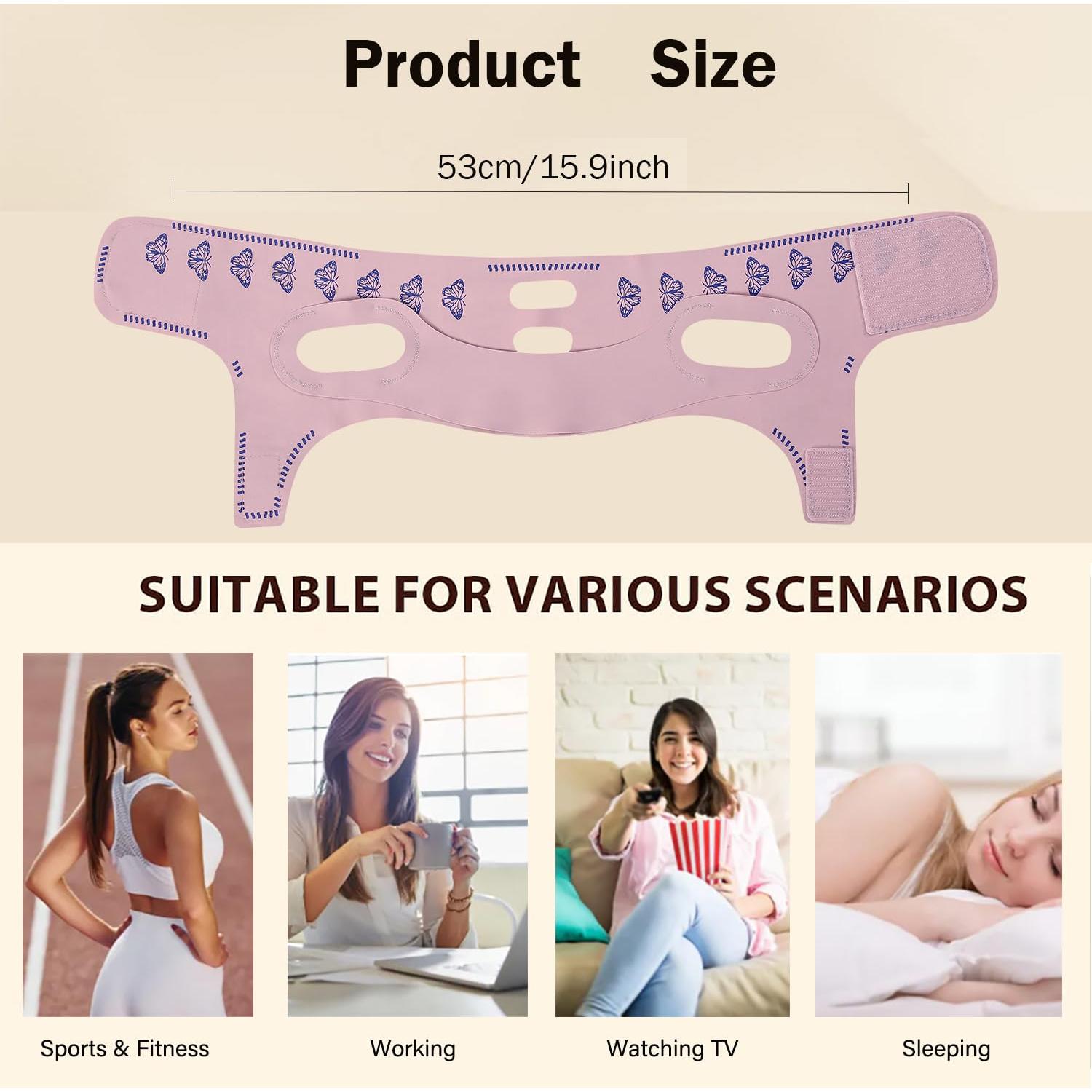 Correa Ajustable MASIKA para Barbilla - Modelador Facial V-Line