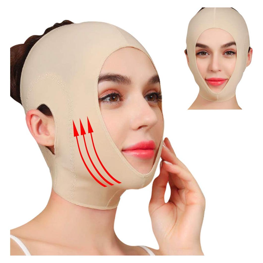 Cinta Reutilizable Antisnoring HERSONG para Doble Mentón L