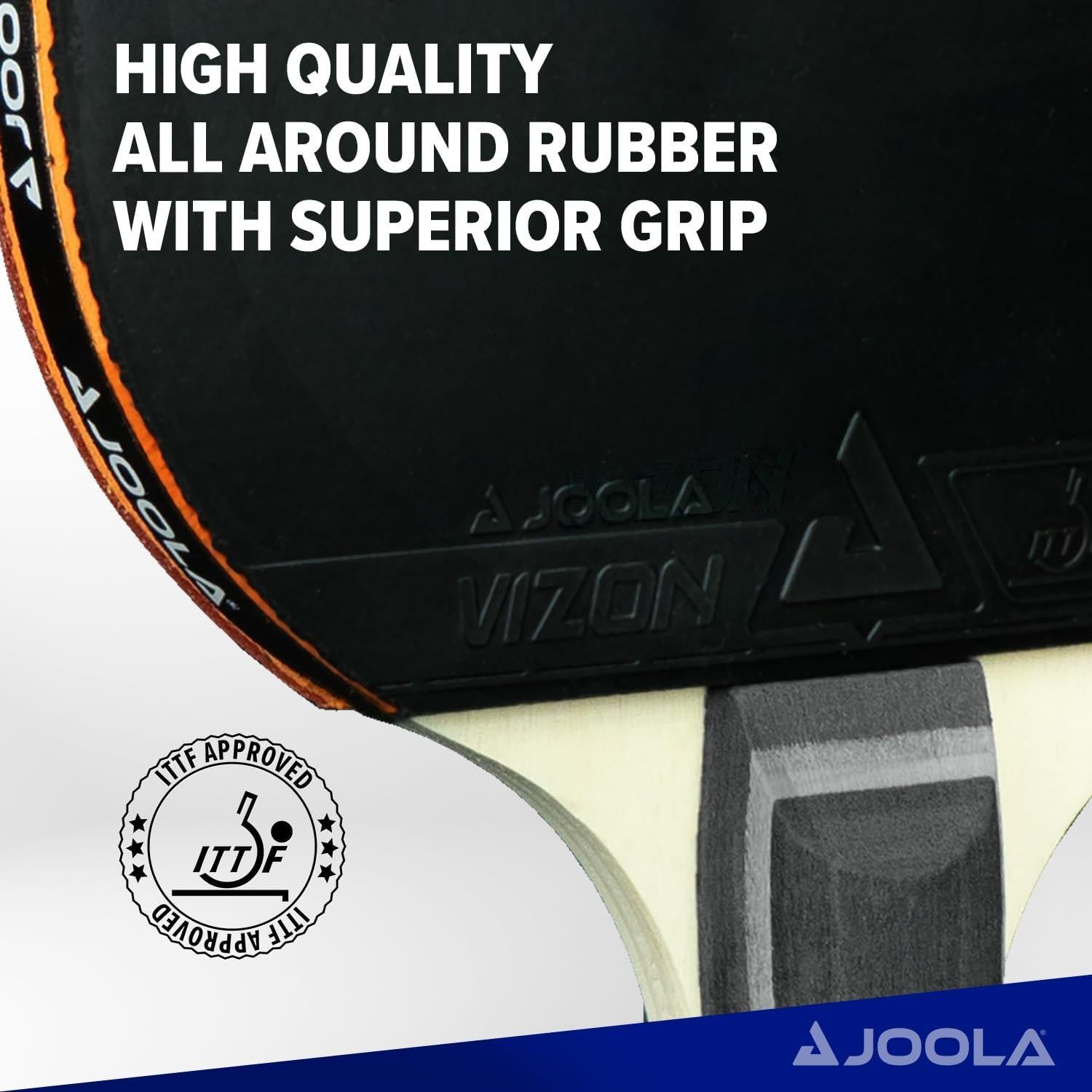 Set de Red y Raquetas de Tenis de Mesa JOOLA Deluxe - Portátil