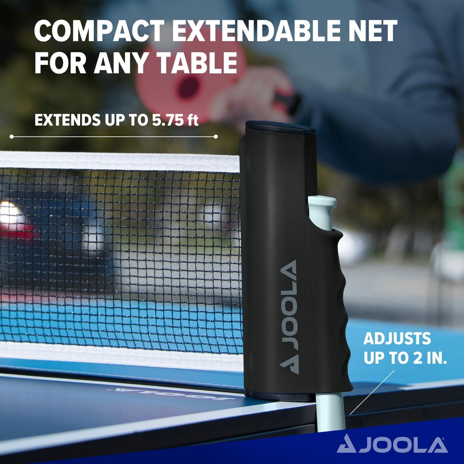 Set de Red y Raquetas de Tenis de Mesa JOOLA Deluxe - Portátil