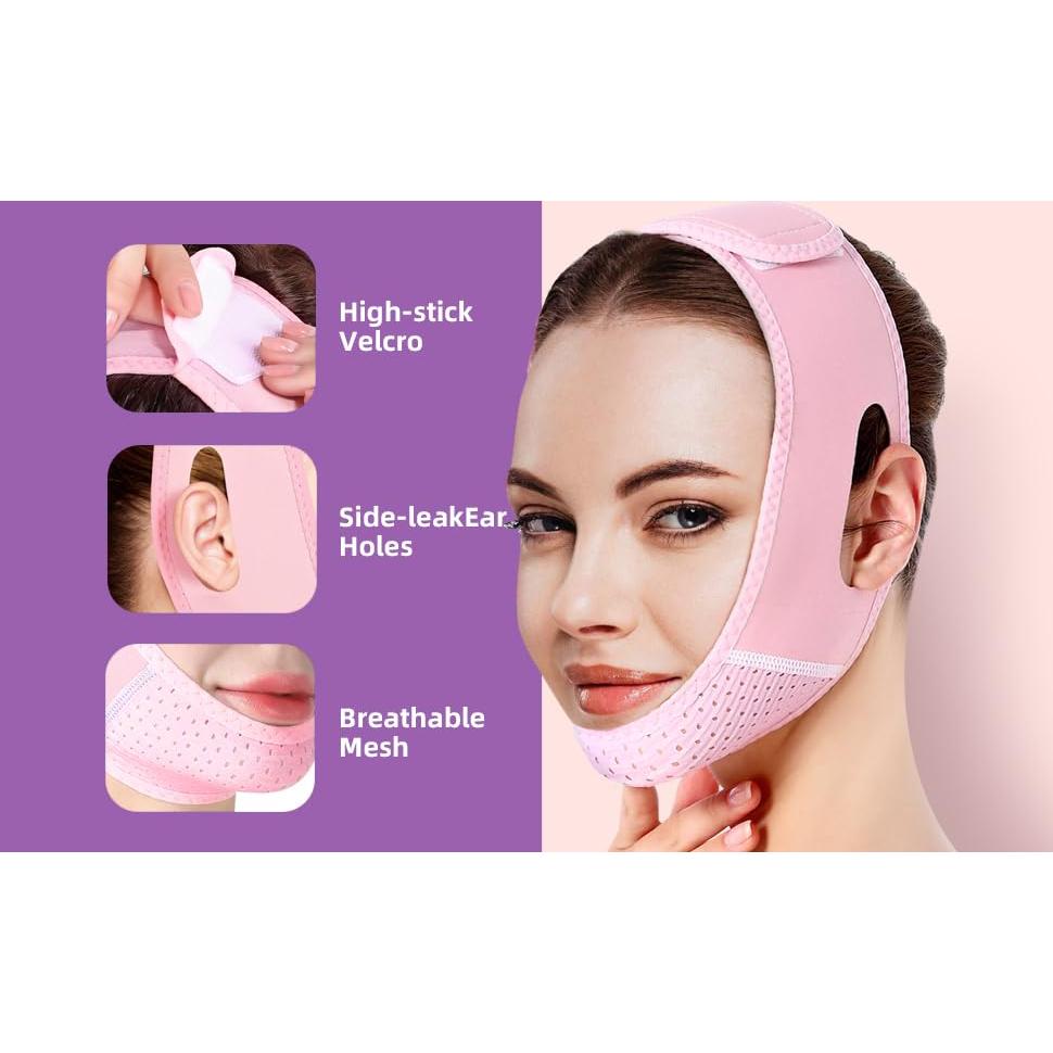 Correa Facial Reutilizable Yumo para Doble Barbilla y Mandíbula